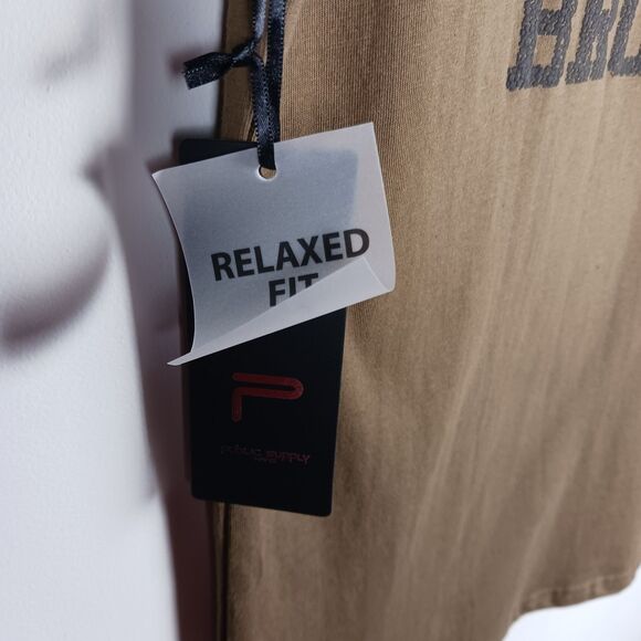 Public Supply NYC 2X T-shirt Olive Green Embroidered "Brooklyn" NWT - Picture 6 of 10